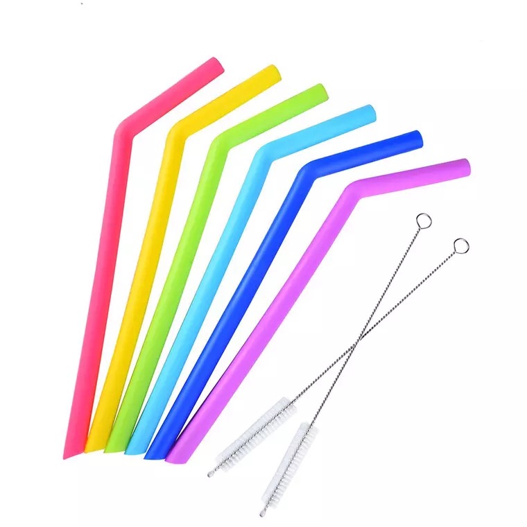 Silicone straw
